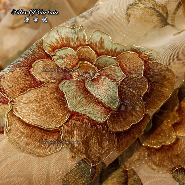 New Curtain Designs With Most Expensive Curtains And Linen Embroidery