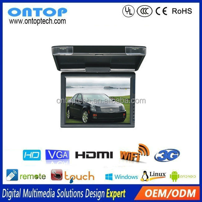 /oemodm5/6/7/8インチ車/タクシー後部座席の液晶モニターをタッチ2014年新製品問屋・仕入れ・卸・卸売り