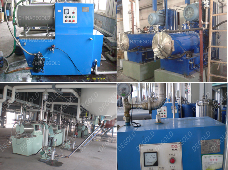 Horizontal Bead Mill for Paint Ink Pigment Agrochemical
