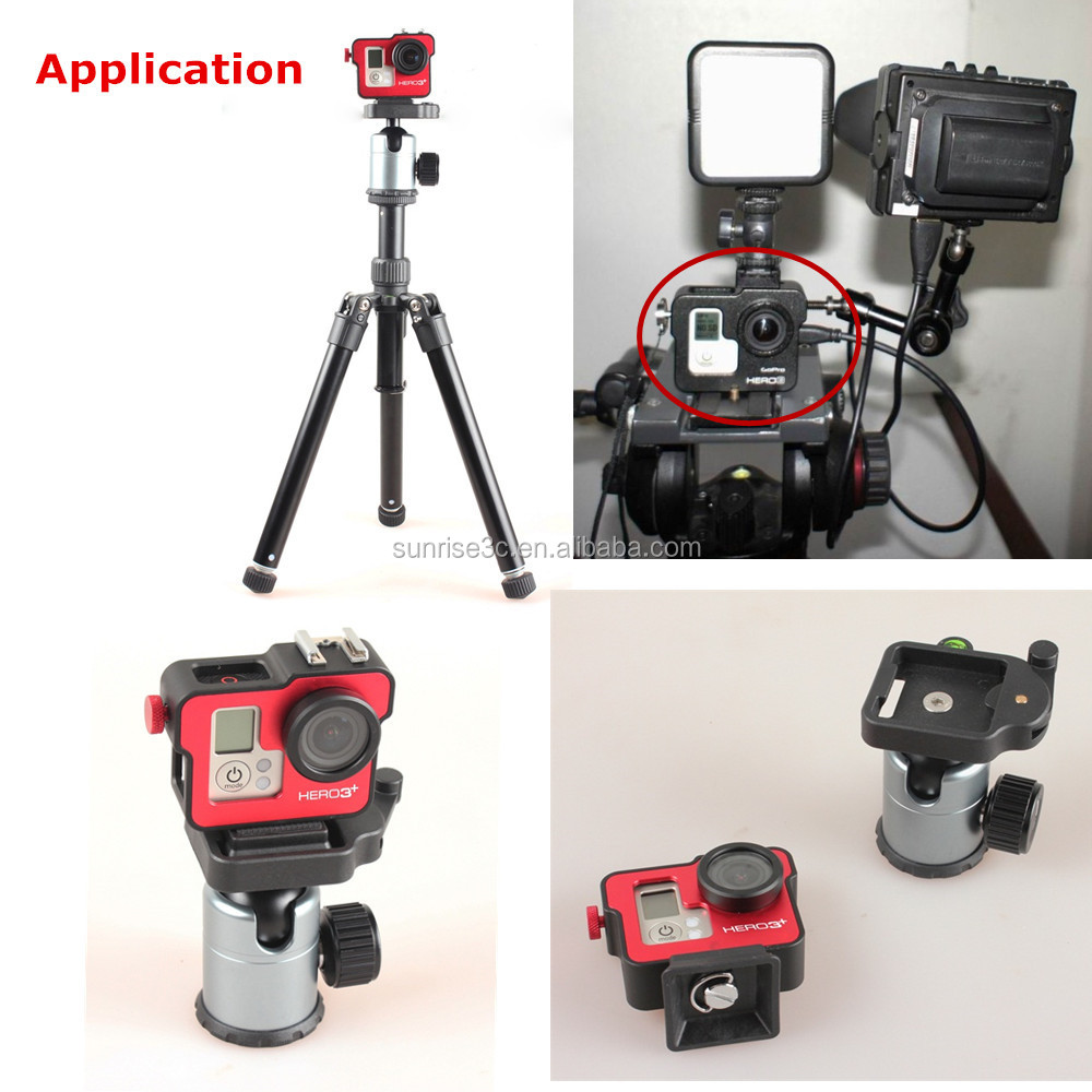 保護ハウジングケースアルミケース/シェル/3+goproヒーロー用カバー問屋・仕入れ・卸・卸売り