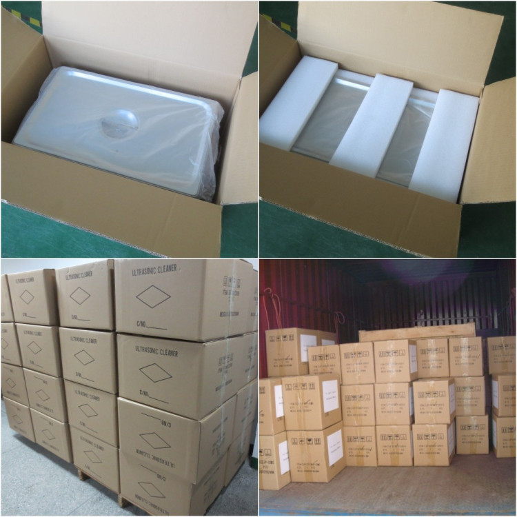 Ultrasonic cleaner package