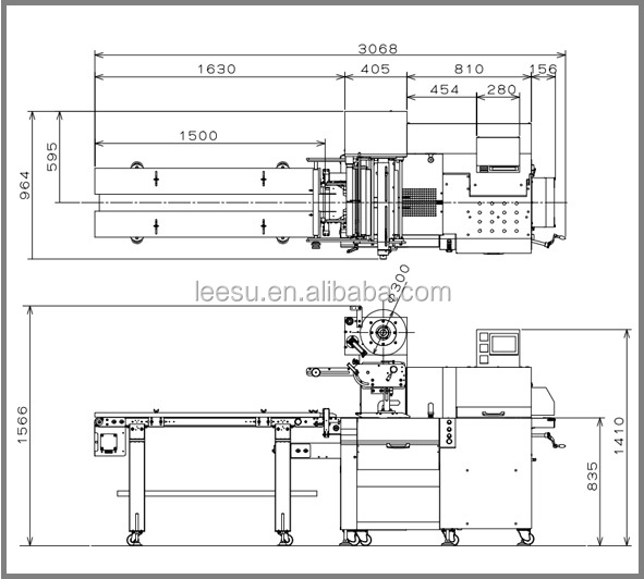 SGM080-3B-P/T Multifunctional Horizontal Pillow Automatic Lollipop Candy Packing Machine