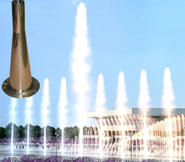 大きな中空dn50片勾配のジェット、 ステンレス鋼噴水丘ロケットノズルの及び銅材問屋・仕入れ・卸・卸売り