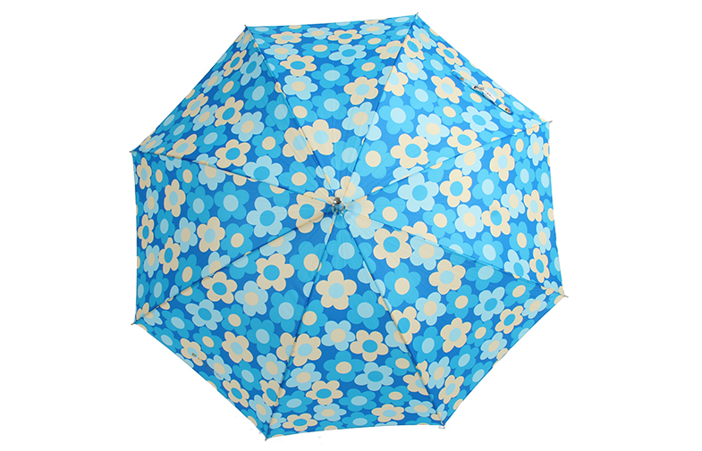青46インチ熱伝達の傘、 puハンドルカスタム印刷された傘問屋・仕入れ・卸・卸売り