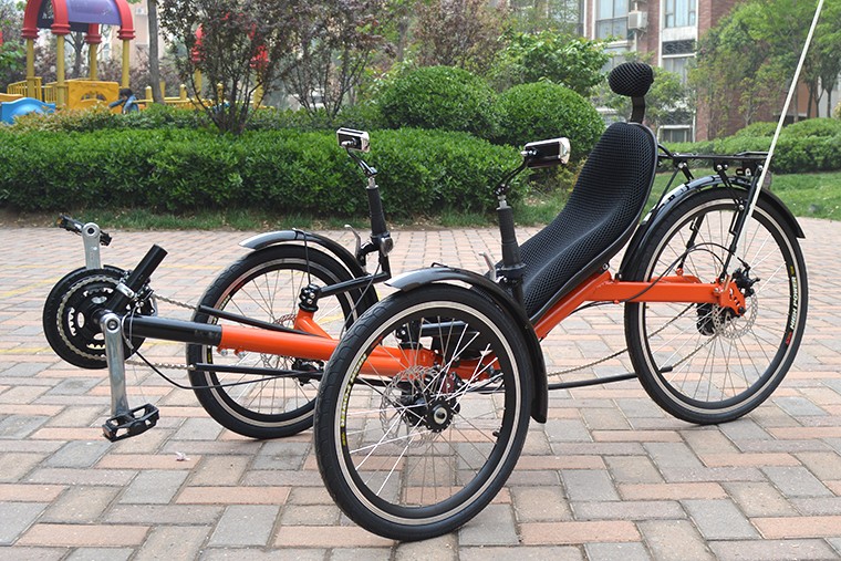 Adult Recumbent Bikes Pedal Three Wheels Bike on SALE