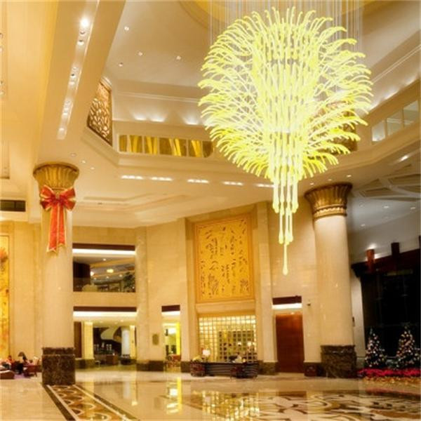 5- 星ホテルのシャンデリア生産工場の照明、 装飾的なクリスタルのシャンデリア、 壮大なペンダント照明問屋・仕入れ・卸・卸売り
