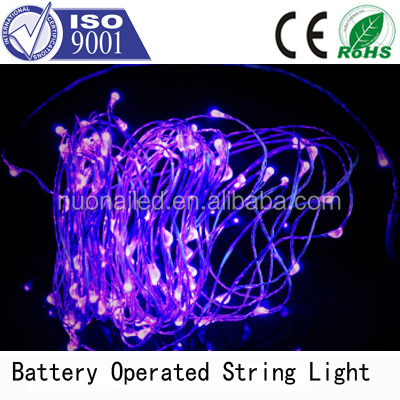 Holiday Christmas light energy saving battery operated led string ...