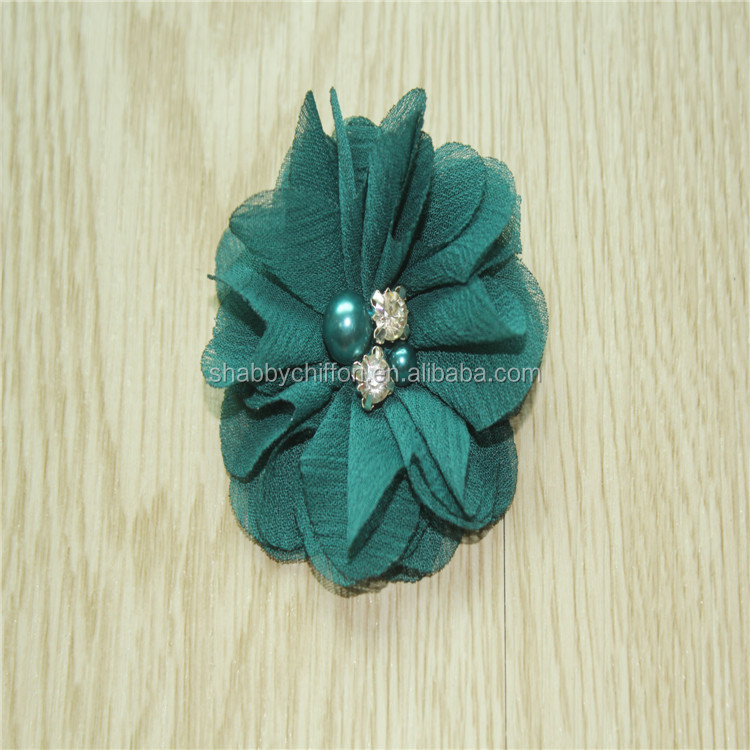 ラインストーンのフラワー真珠/衣服の付属品/結婚式のfascinatorsと帽子仕入れ・メーカー・工場
