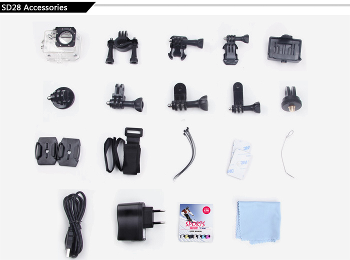 モト用hd1080pスポーツカメラ。 バイク問屋・仕入れ・卸・卸売り