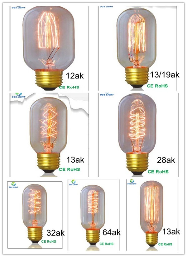 中国サプライヤーt45ヴィンテージ電球バー装飾エジソン電球卸売仕入れ・メーカー・工場