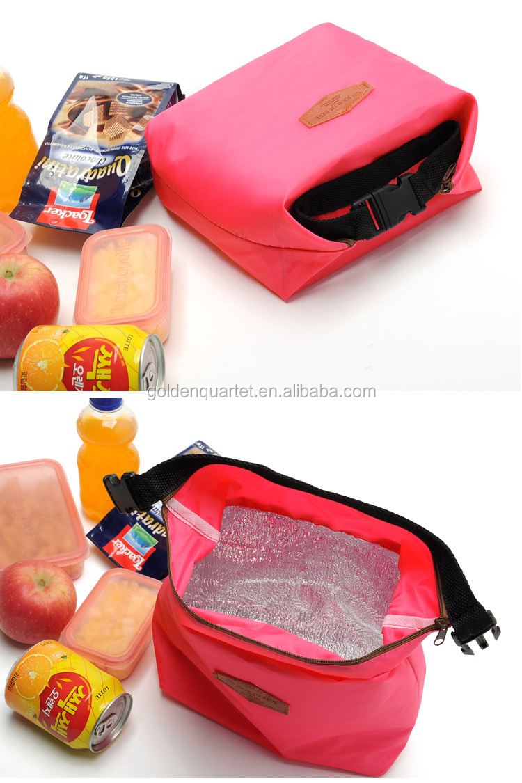 絶縁ランチバッグキャンバストートボックスクールサーマル食品用キャンバスハンドバッグ/キャンバスクーラーバッグ仕入れ・メーカー・工場