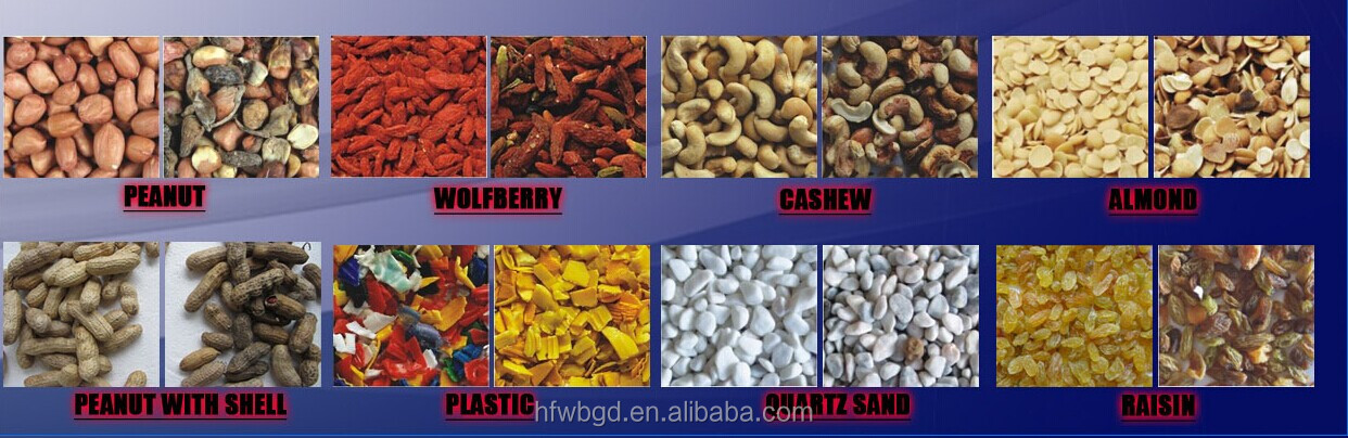 Quartz grain CCD color sorter