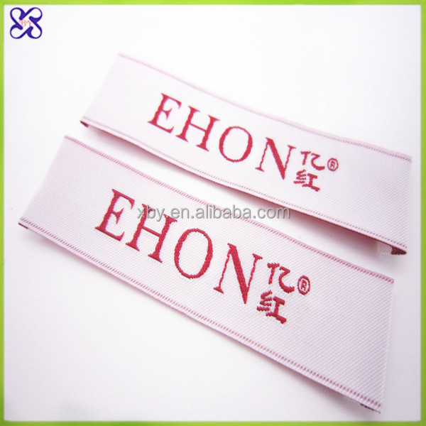 soft various woven label for garment