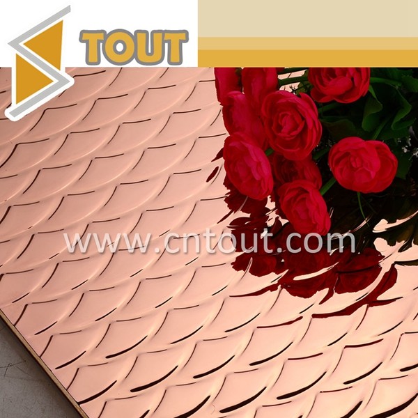 201 304 316 Color PVD Decorative Stainless Steel Sheet