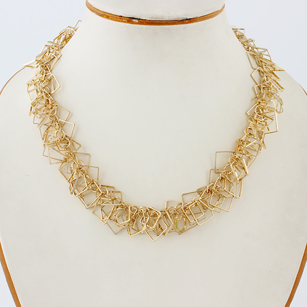 卸売ファッション2014年合金チェーン真珠のネックレスをビーズ問屋・仕入れ・卸・卸売り