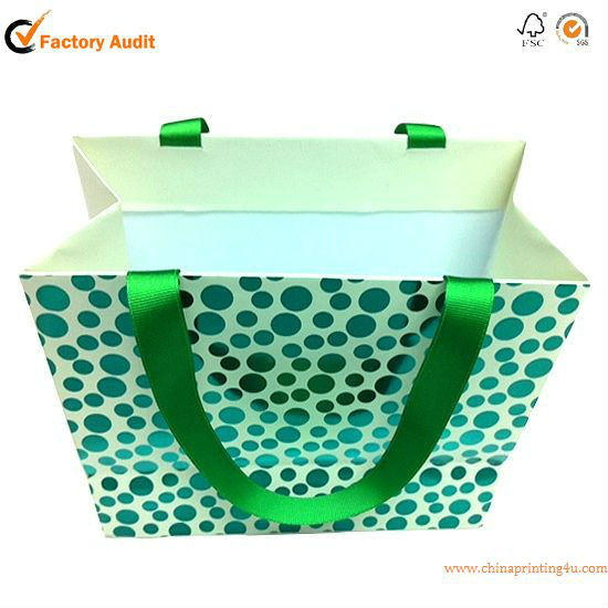 Glossy Spot-uv Paper Carry Bag Dxc110-017 -