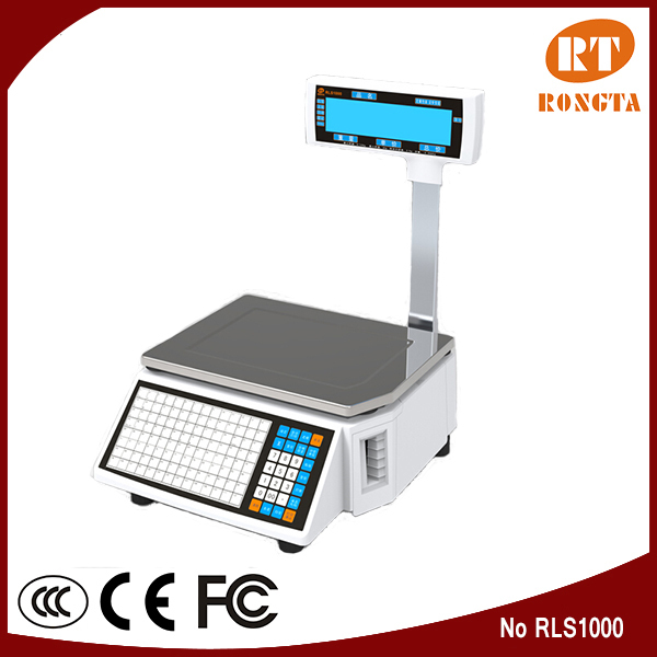 Rongtaバーコードラベル印刷スケールRLS1100 (30キログラム)仕入れ・メーカー・工場