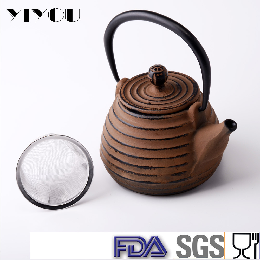 中国の鋳鉄のティーポット、 castironteapot仕入れ・メーカー・工場