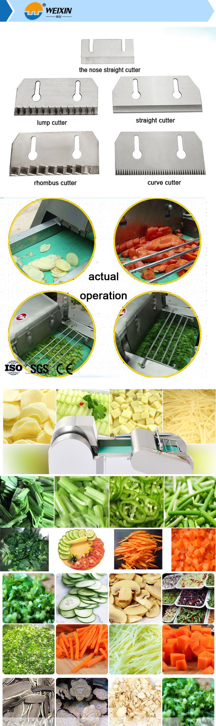 industrial vegetable slicer