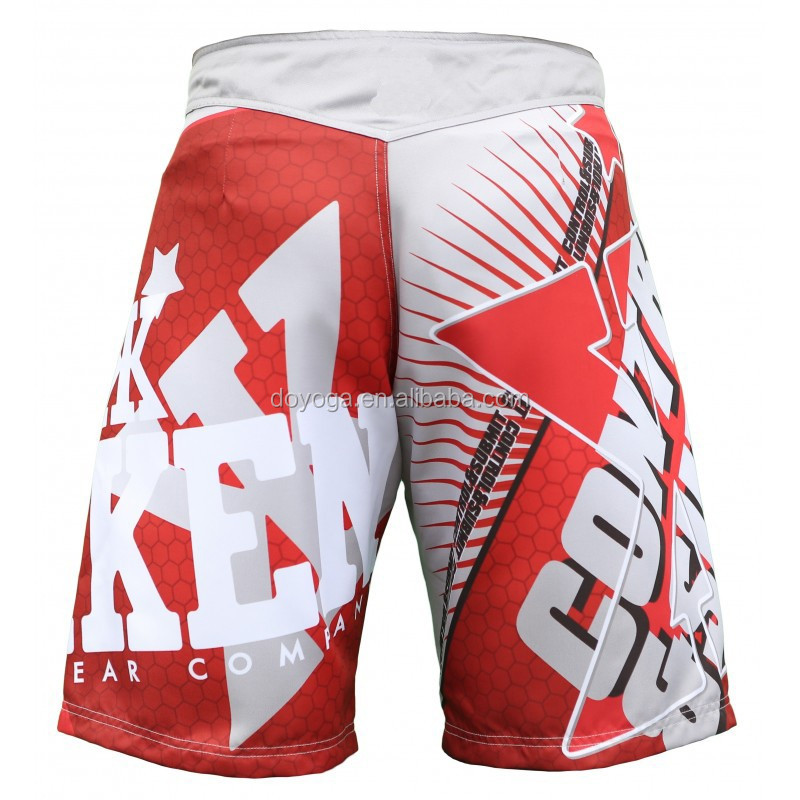 最新の戦いの摩耗昇華印刷安いmmaショーツ仕入れ・メーカー・工場