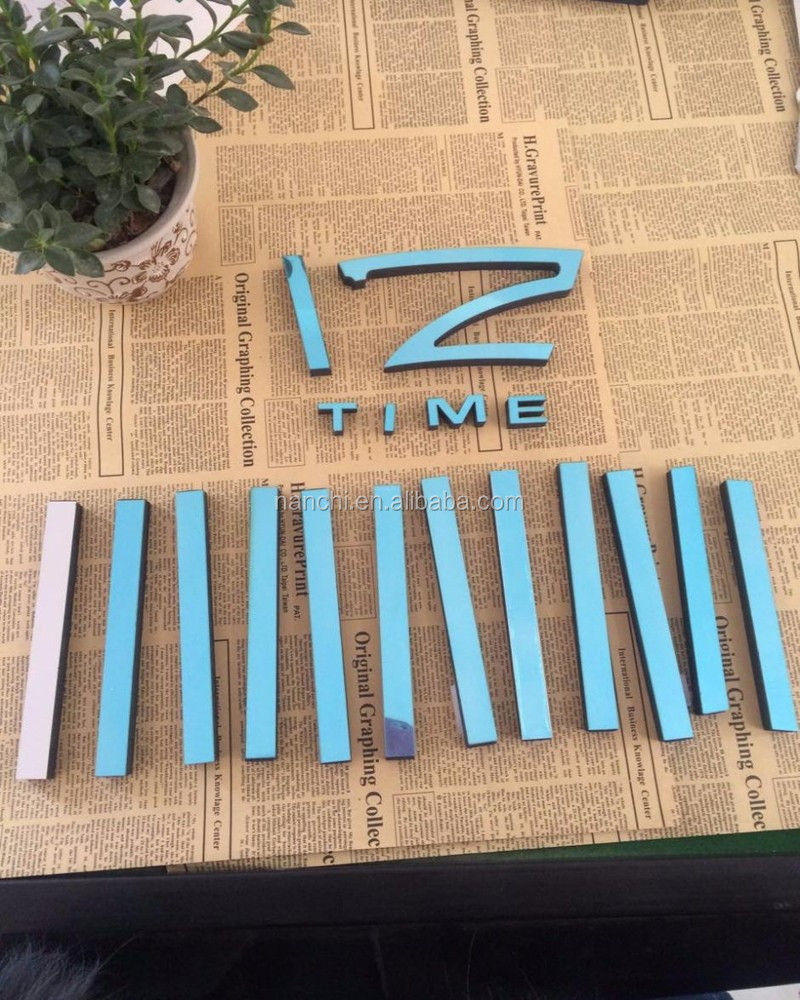Diy 3d decorazione della casa orologio da parete grande orologio ...