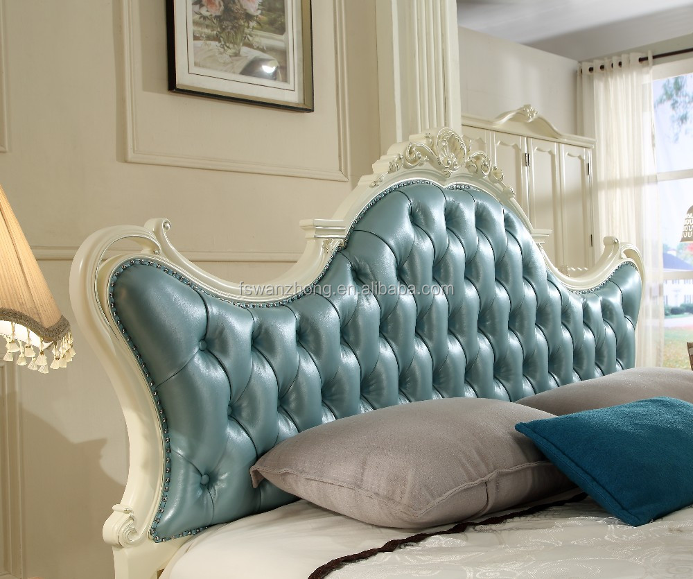 ラグジュアリー王室フレンチバロックロココスタイル王/クイーンサイズのベッド新しい寝室の家具2016仕入れ・メーカー・工場