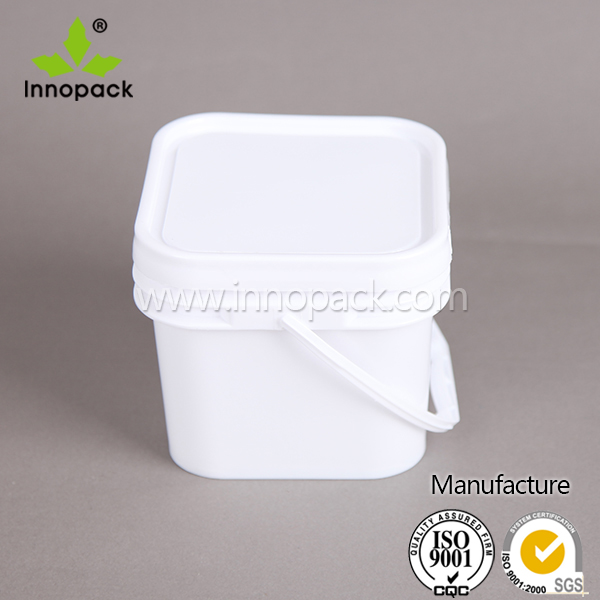 Food grade square clearance plastic buckets