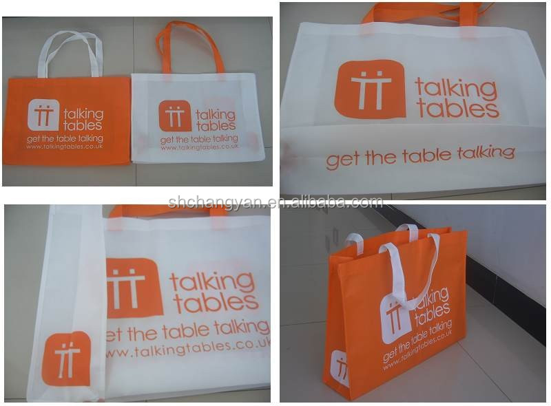 Non woven bag with silkscreen print