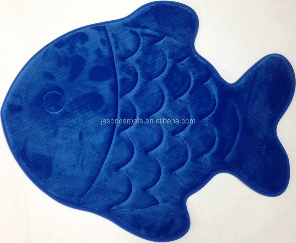 Forme de poisson tapis de bain tapis de salle de bain id de ...