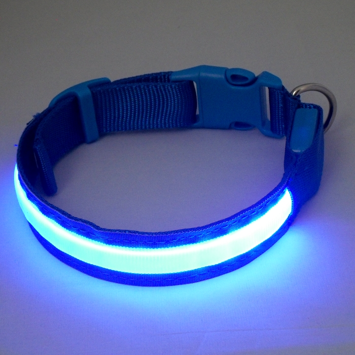 Design New Super Bright Nylon LED dog collar .jpg
