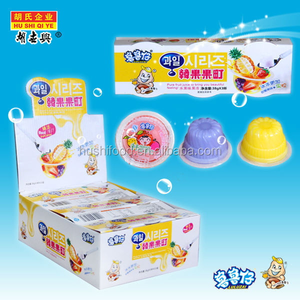 Fruit Jelly Pudding Cup Assorted Fruit Jelly 48g