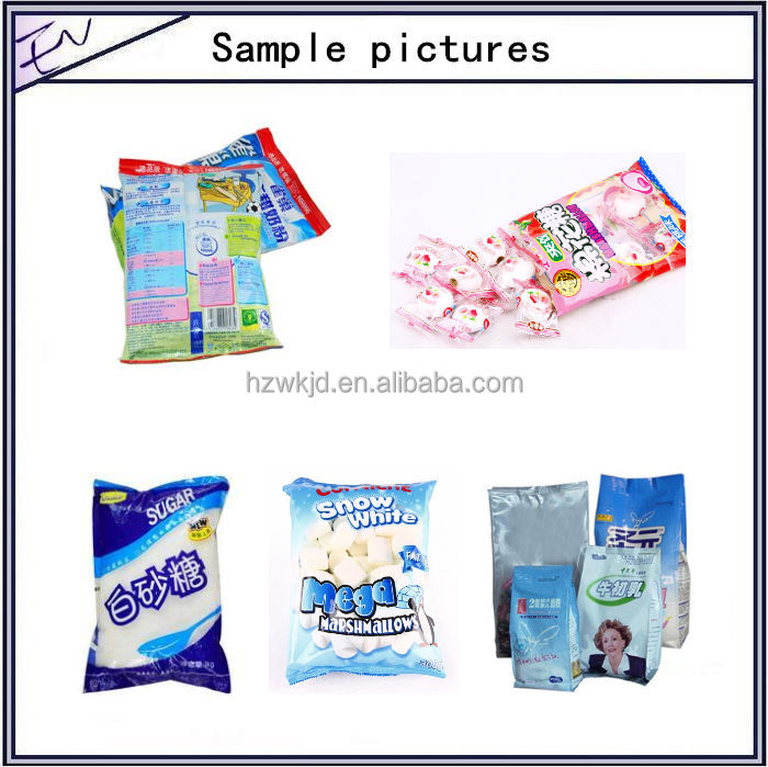 Vertical form fill seal wrapped lollipop packaging machine
