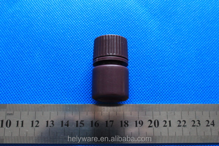 リーク- 耐性の広い- 口のプラスチック製のオレンジ色サンプル瓶試薬瓶仕入れ・メーカー・工場