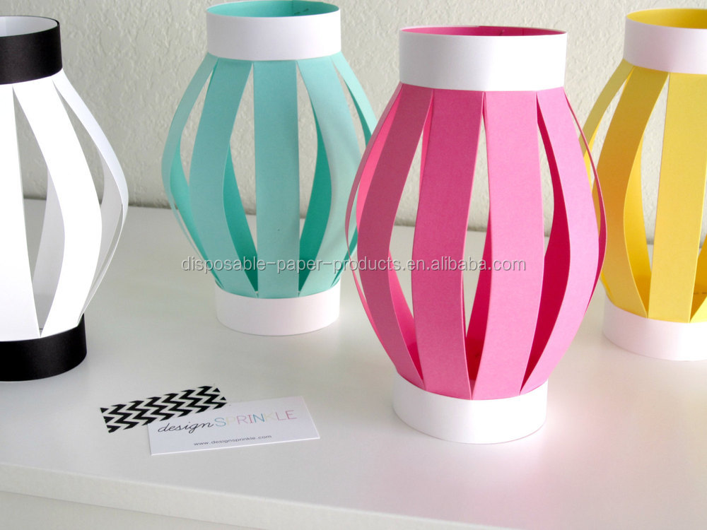 Decorative Chinese Lanterns Solid Color Wedding Decor Ideas Yiwu