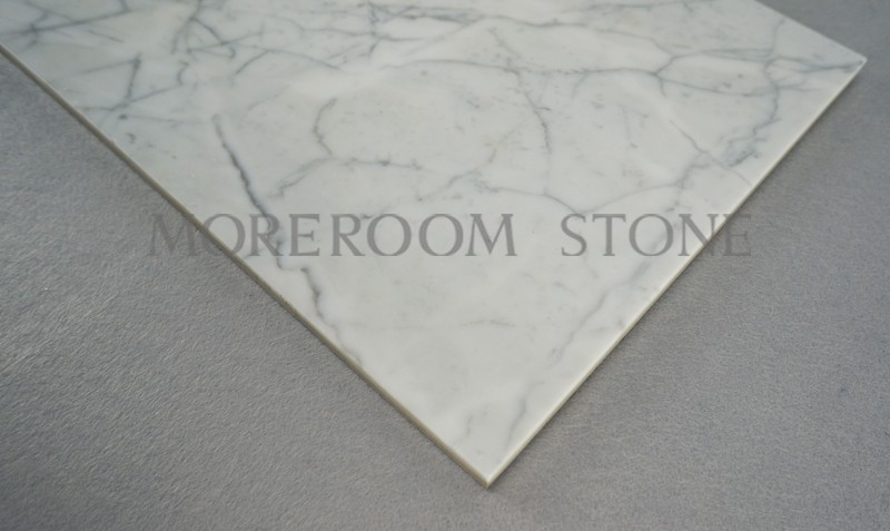 Moreroom Stone Calacatta Marble Tile White Carrara Marble Tile White Marble Stone White Marble Floor Design 24x24 White Carrara Marble Tiles -5.jpg