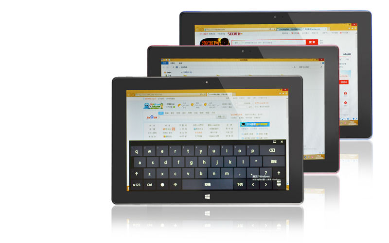 最新のintel10.1'( クワッドコア) z3740dram2gbカメラ5.0mp1280800ipsスクリーン10win8点の静電容量式キーボード付きタブレットpc問屋・仕入れ・卸・卸売り
