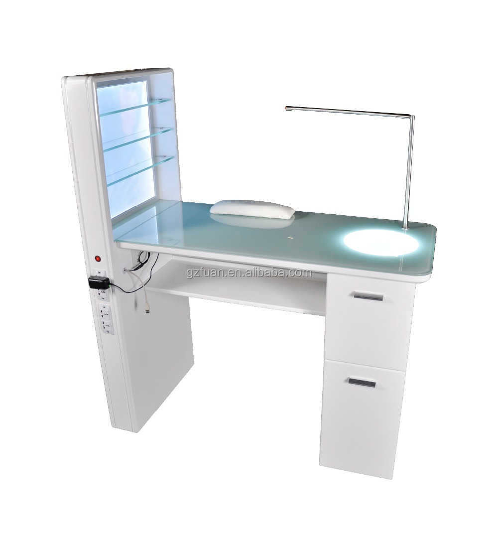 Elegant Design Baking Finish Nails Tables Cheap Portable Nail Tech