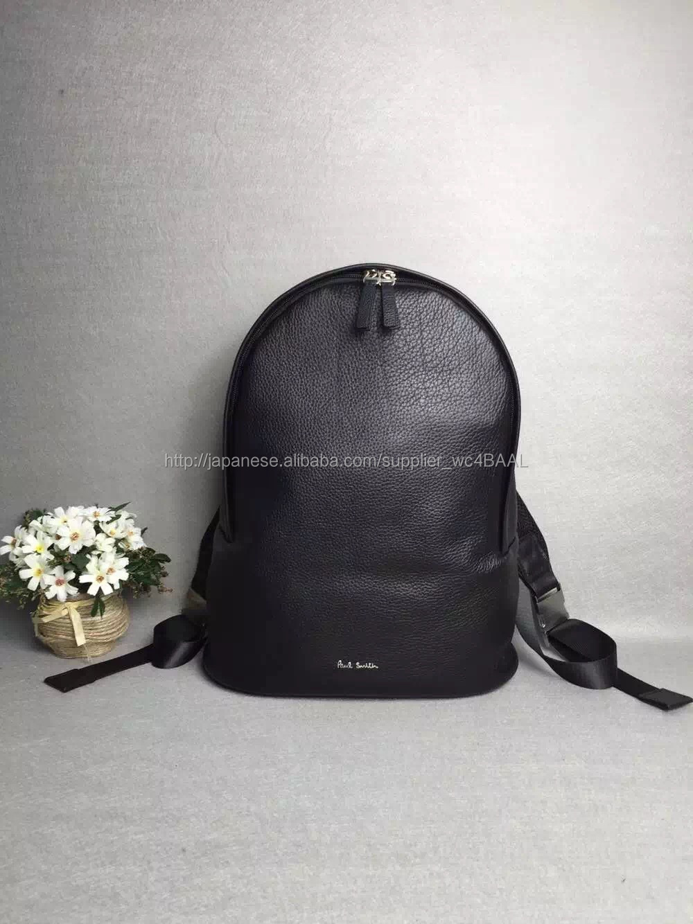 ポールスミスリュックサック 正規品 新品 2015年 天然牛革×防水ナイロンをpaul smith仕入れ・メーカー・工場