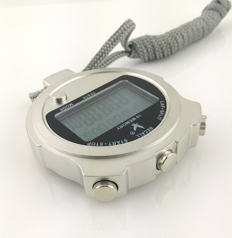 digital watch with interval timer
