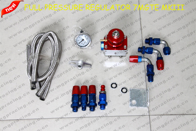 7mgte/2jzgte赤い調整可能な燃料圧力psi1から60regulator+gauge+line+fitting問屋・仕入れ・卸・卸売り