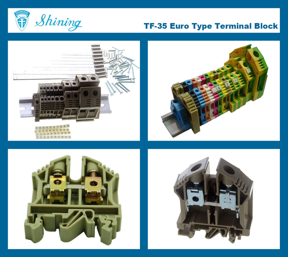 Tf-35600v35mmdin110aのスクリュークランプ端子台コネクタ仕入れ・メーカー・工場