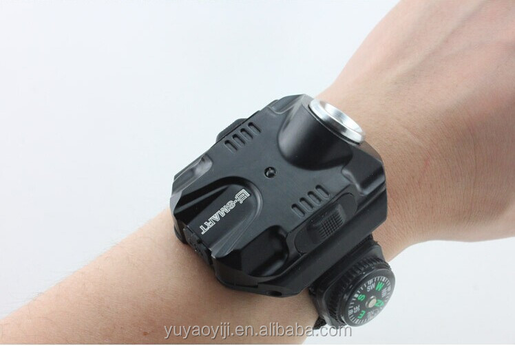 新しいスタイルのナイトランニング2015機器ledライト懐中電灯腕時計グレア照明仕入れ・メーカー・工場