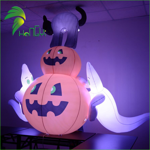 pumpkin with ghost (2)