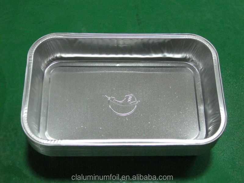 Coated aluminum foil containers for Aviation/airline