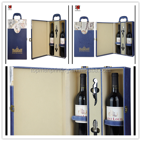 customized high quality pu leather wine gift box.png