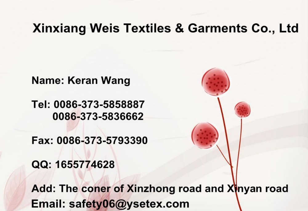 中国サプライヤーfr綿産業ボイラースーツで反射テープ仕入れ・メーカー・工場