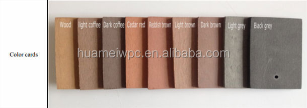 Light Weight And Easy To Install Outdoor WPC Decking & Flooring