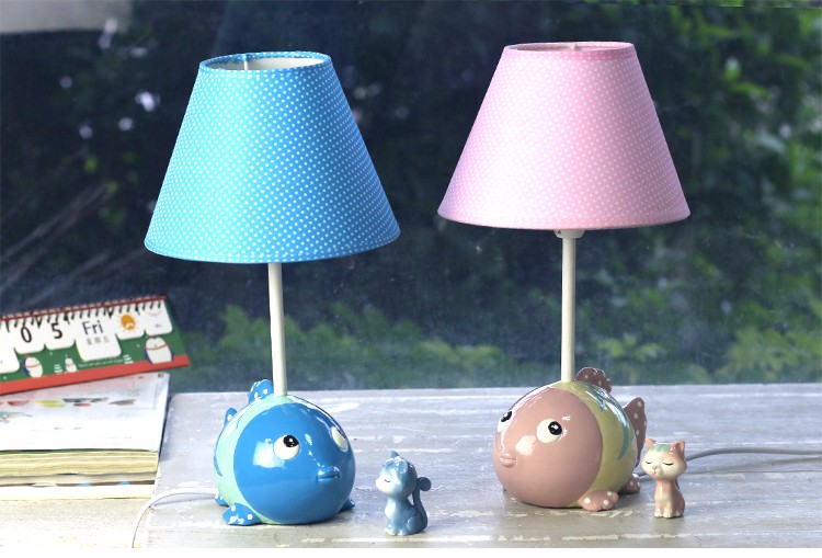 Roogo lámpara de mesa moderno diseño simple caracoles de dibujos ...