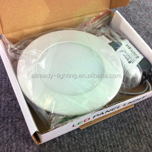 CE&RoHs Approved AC85-265V high bright slim 18W round led panel white/warm white 1000LM SMD3014 round LED panel diameter 240mm問屋・仕入れ・卸・卸売り