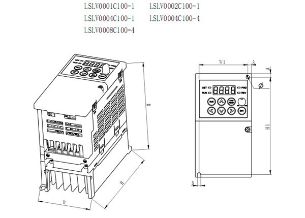 LSLV0001C100-1N-dimension